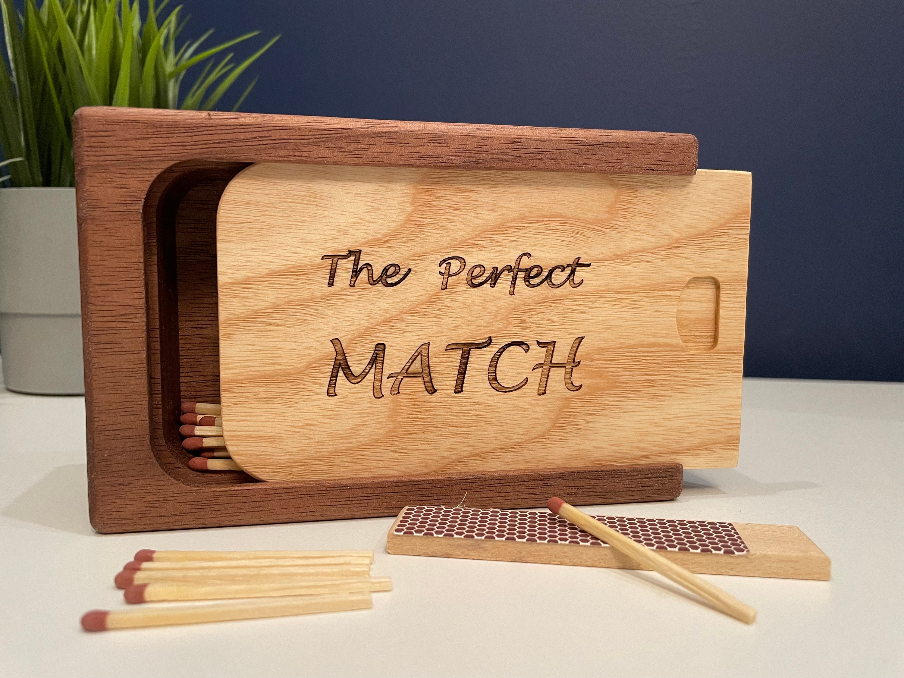 Fire-lighter Wooden Matchbox Log Burner BBQ Accessory - Etsy