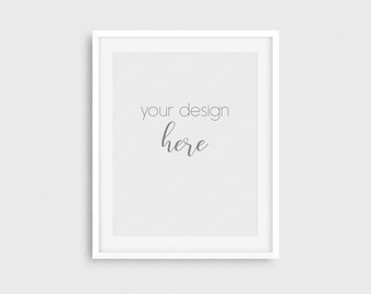 Empty Frame Mockup Etsy