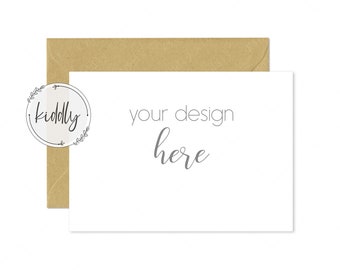Card Mockup Etsy
