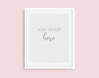 Pastel Frame Mockup Etsy
