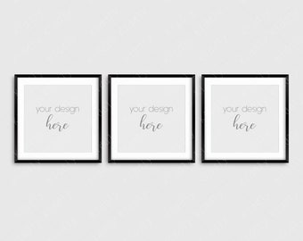 Mat Frame Mockup Etsy