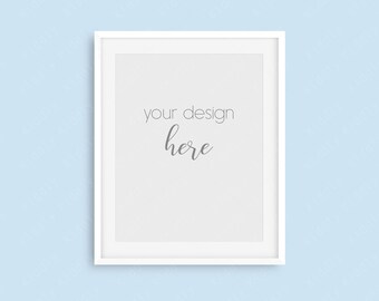 8x10 Frame Mockup Etsy