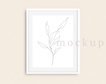 8x10 Frame Mockup Etsy