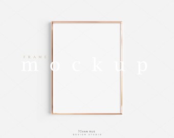 Download Rose Gold Frame Etsy