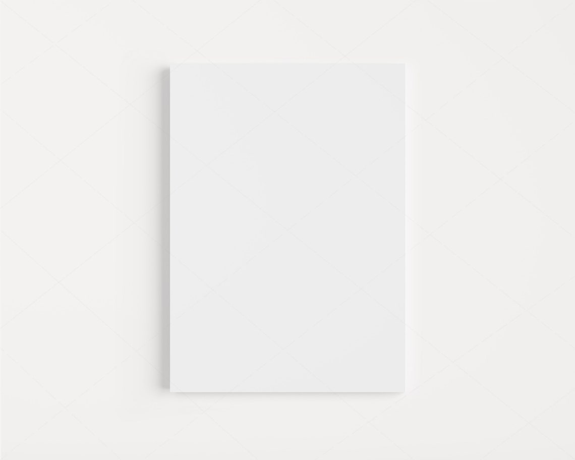 A4 Canvas Mockup Display/Simple Canvas Mockup for A4 Etsy