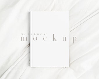 5x7 Notebook Mockup/Minimalist Journal Mockup/Simple Book Cover Template/Hardcover Diary Stationary Mockup Display/JPG PSD Smart Object/N167