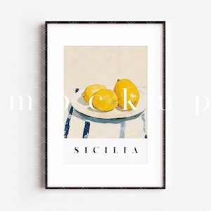 A4 Thin Frame Mockup/ Modern Digital Mockup/Minimalist Black Portrait Framed Art Display/Frame with Mat/JPG PSD Smart Object/M307