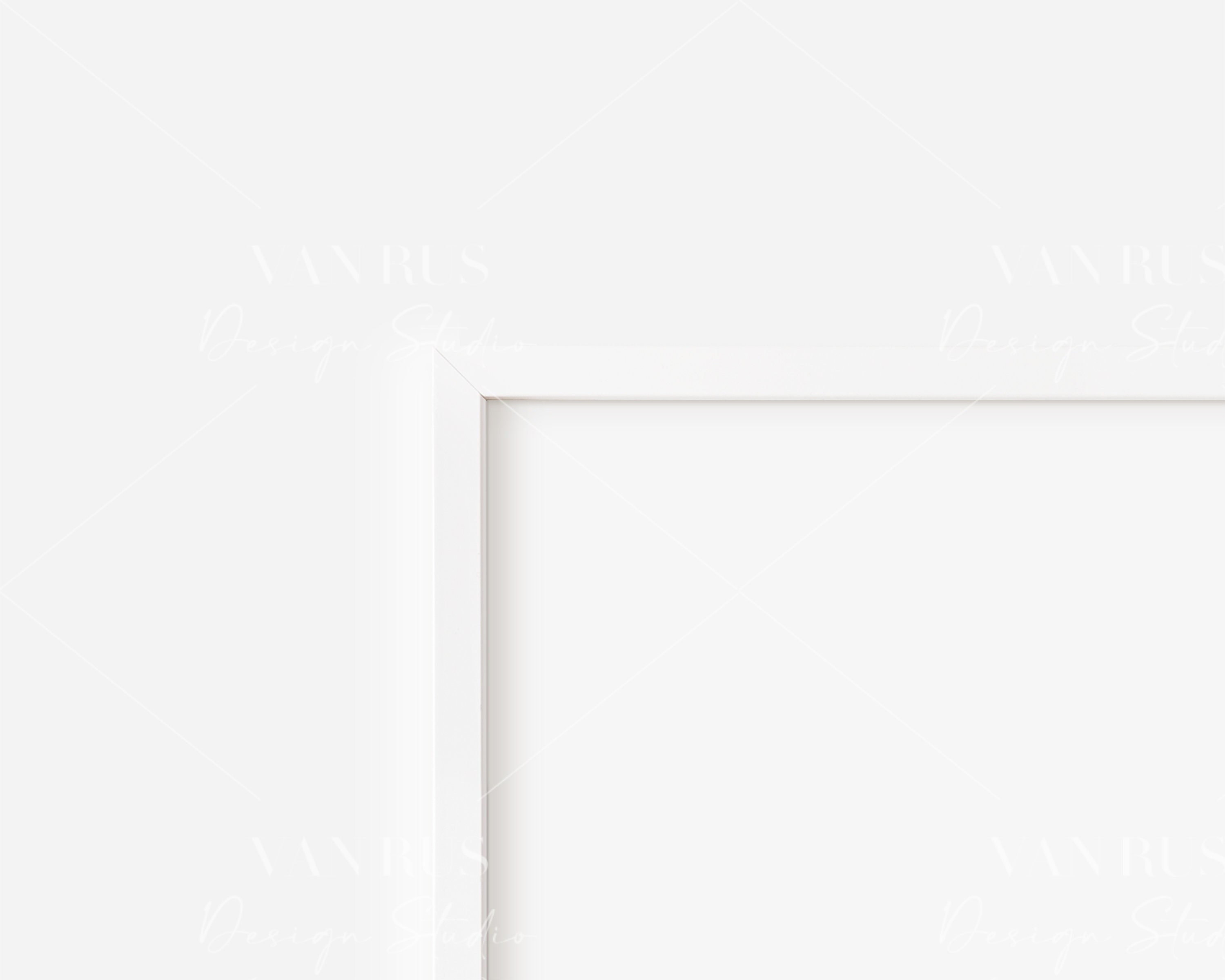 8x10 White Frame Mockup/ Modern Digital Mockup/minimalist Etsy