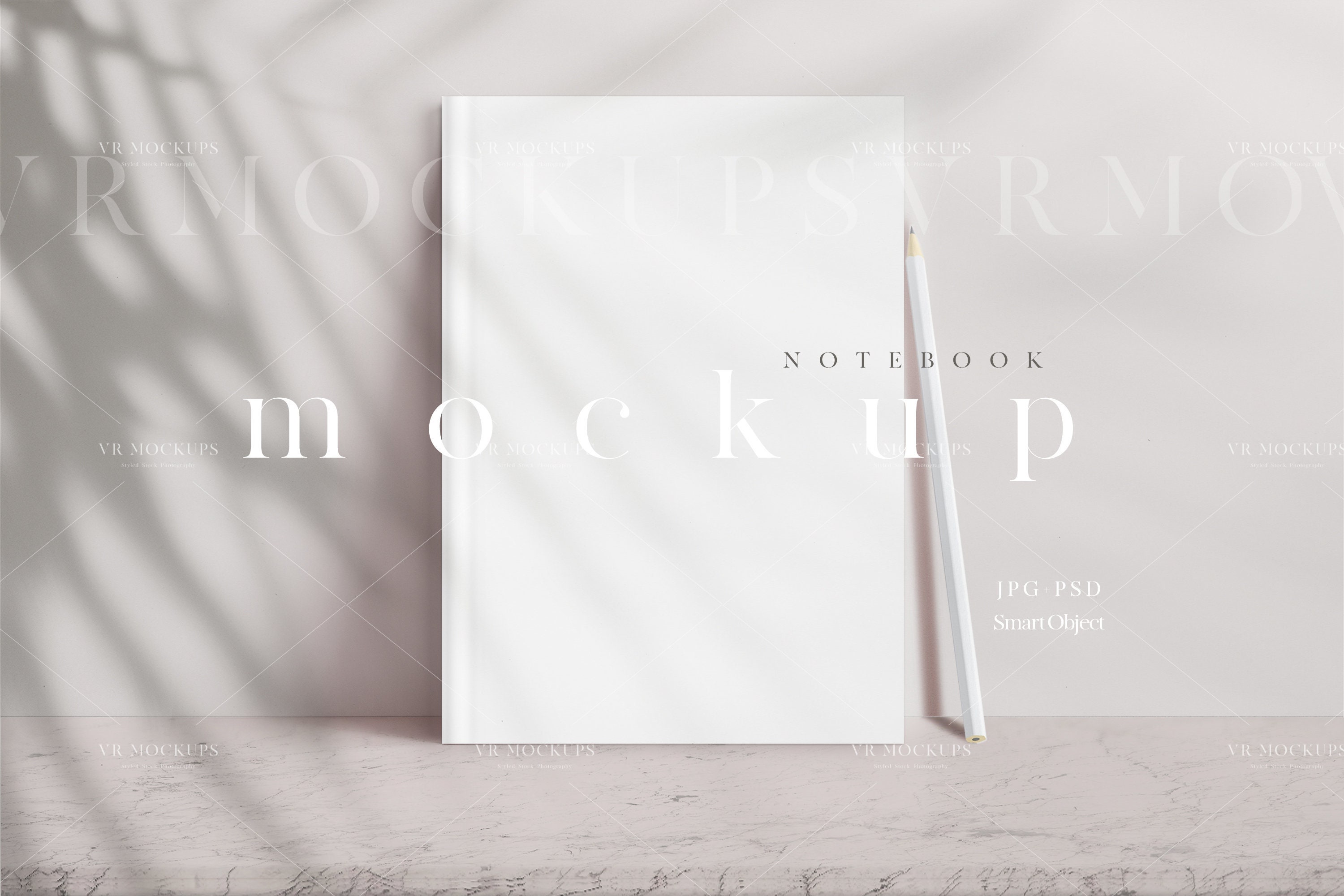 Bohemian 5x7Notebook Mockup/Simple Journal Notebook Template/Hardcover Diary Stationary Display/Nude Tones Design/JPG PSD Smart Object/D132