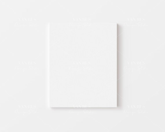 8X10 Canvas Mockup Display/simple Canvas Mockup for 8x10 Artwork/simple  Modern Painting Mockup/minimal Design/jpg PSD Smart Object/n283 