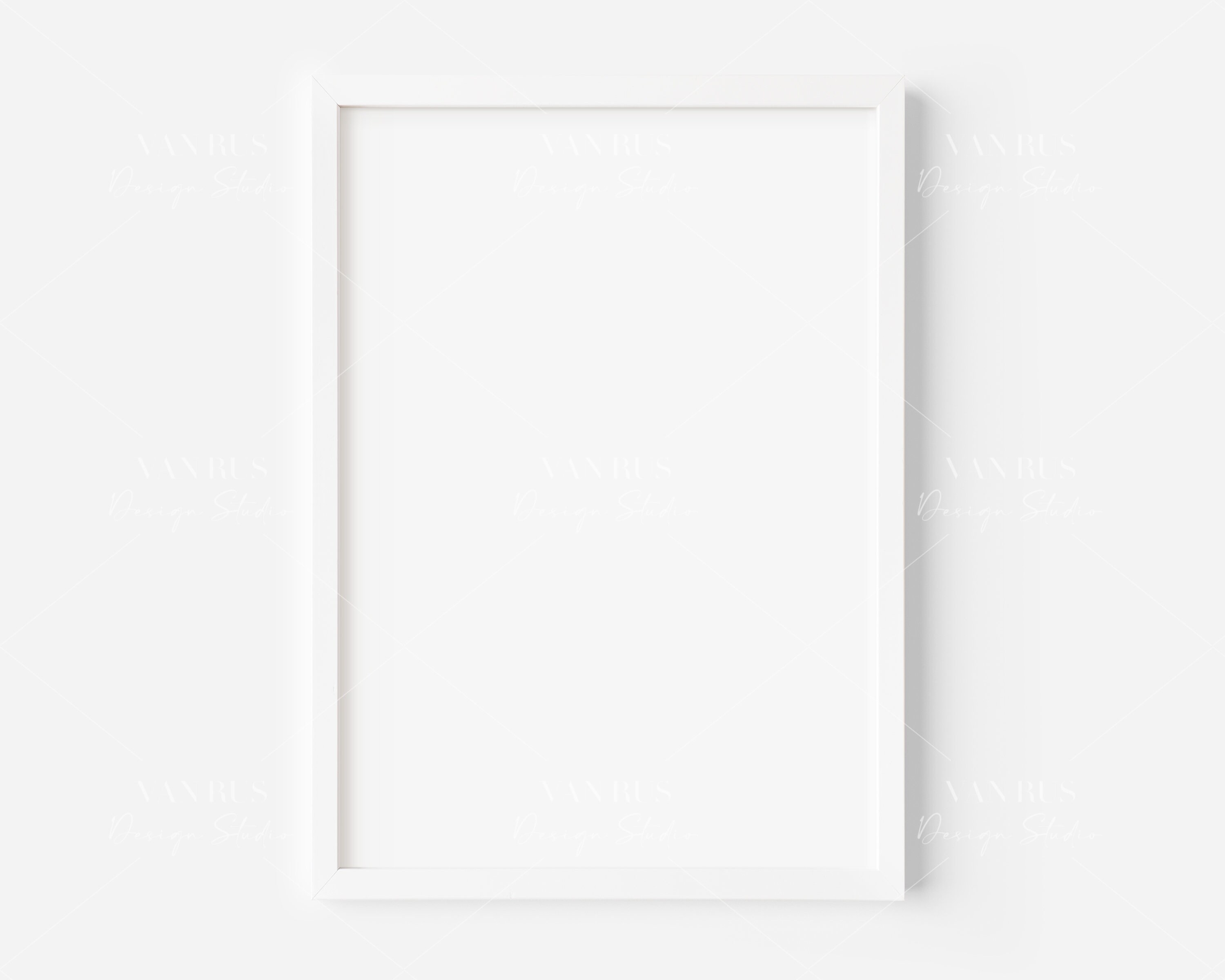 A4 White Frame Mockup/ Modern Digital Mockup/a4 Minimalist Etsy UK