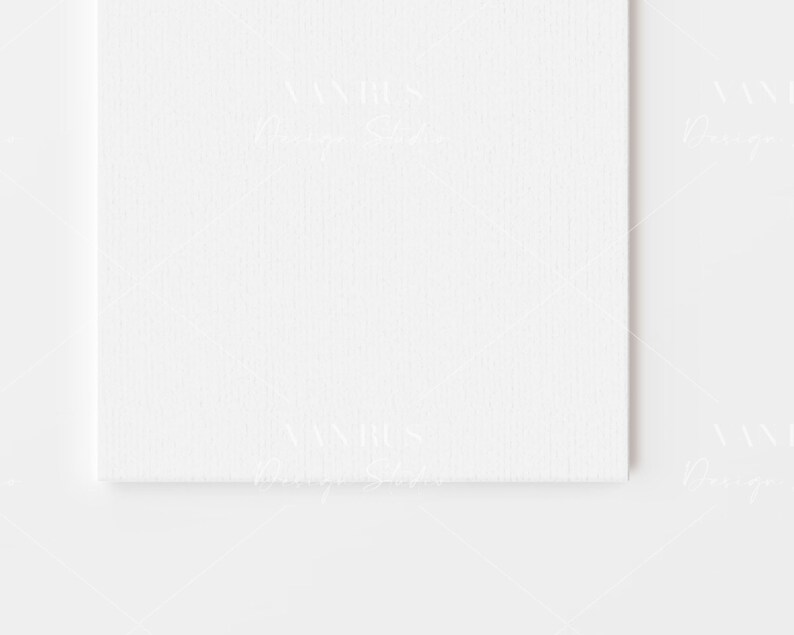 A4 Canvas Board Mockup/Simple Painting Board Mockup for 5X7 Etsy