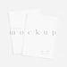 Simple Card Mockup/Modern 5X7 Invitation Card Mockup/Wedding Baby Shower Mockup/Simple Minimalist Stationery/JPG PSD Smart Object/N266 