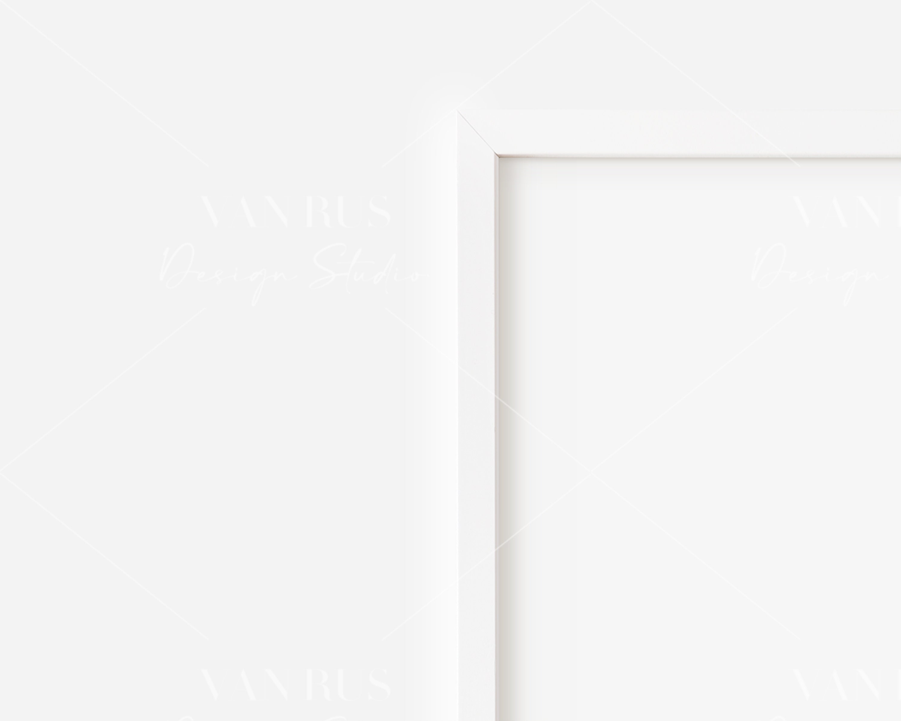 A4 White Frame Mockup/ Modern Digital Mockup/a4 Minimalist Etsy UK
