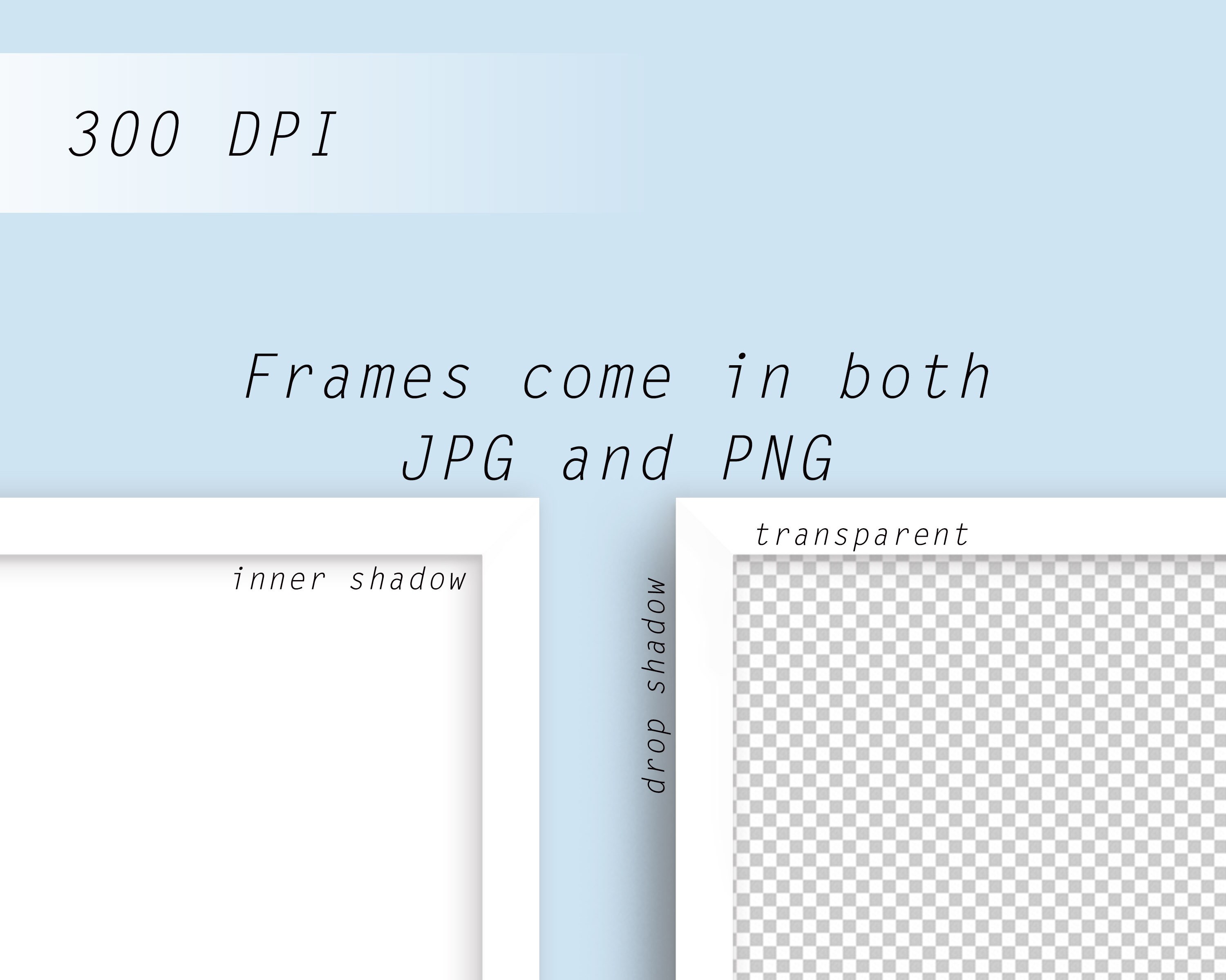 Download 8x10 Frame Mockup/Digital White Mockups/Light Blue | Etsy
