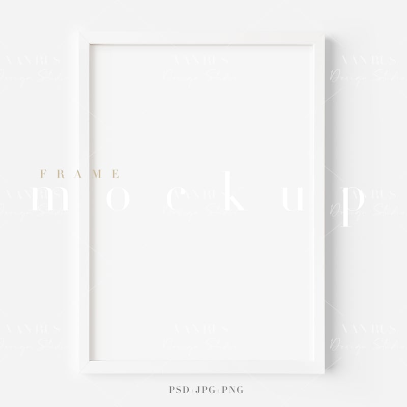 Empty White Frame - Etsy