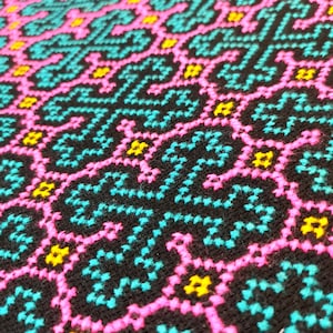 Shipibo embroidery