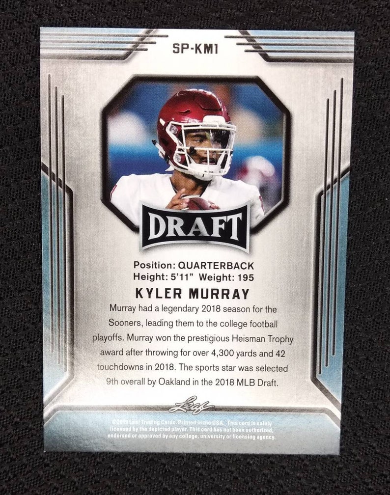 Kyler Murray Rookie Card