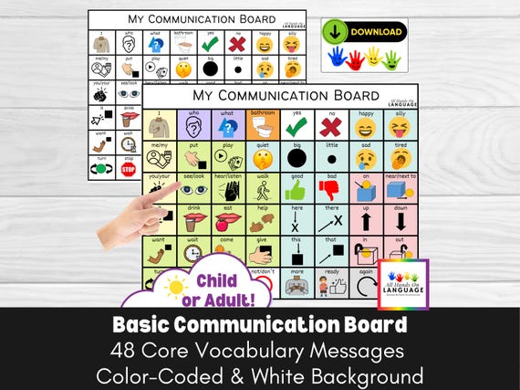 人気ブランド 海外通販 - 国内入手困難 Communication Basic Board-48 White + Coded Color Core, 語学・辞書・学習参考書