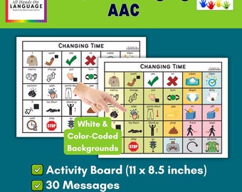 AAC Aided Board - Sprachen: Englisch, Deutsch und Englisch (Englisch)