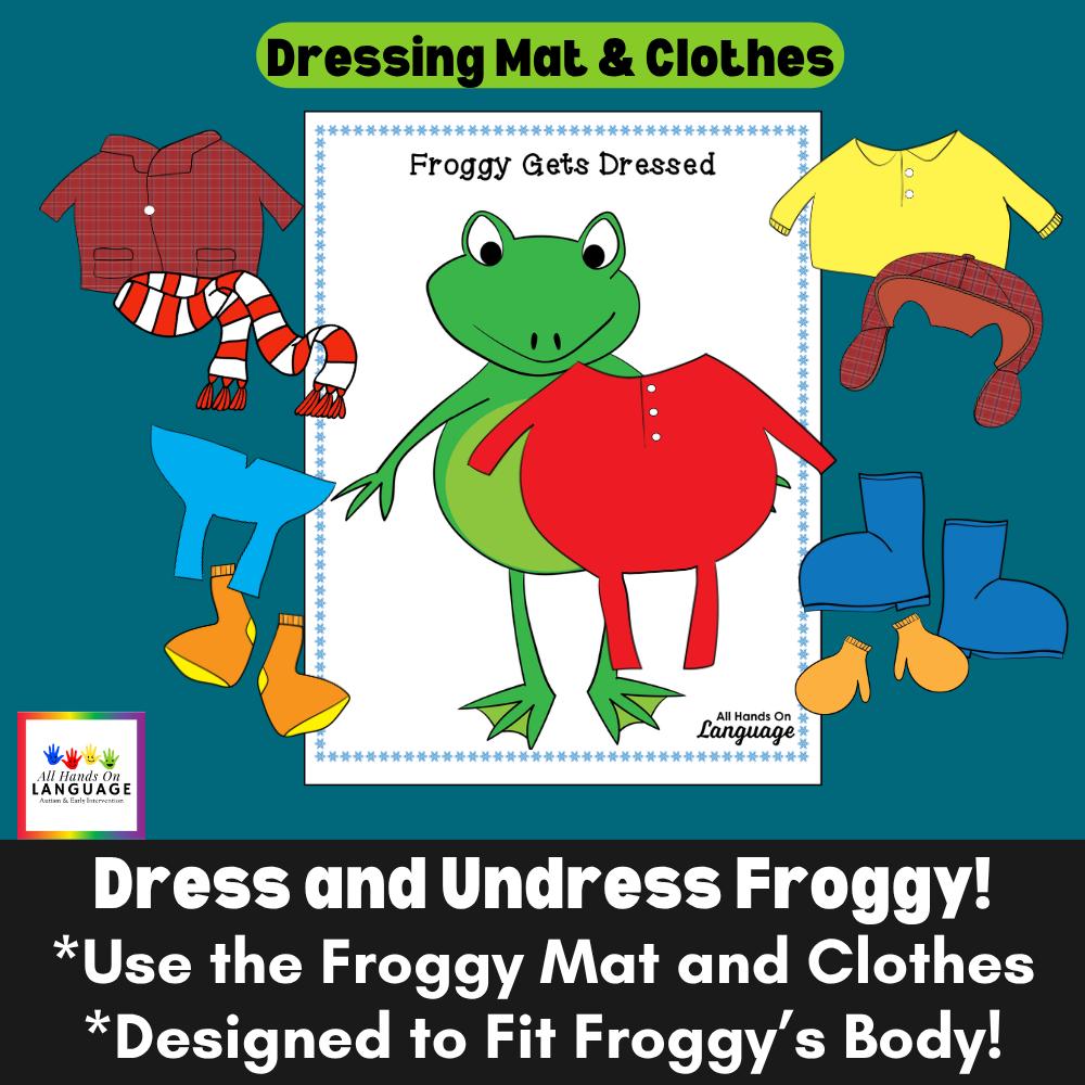 froggy gets dressed dressed. | Baamboozle - Baamboozle relatable humor and easy Froggy Gets Dressed Story Companion: