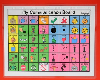 communication board etsy