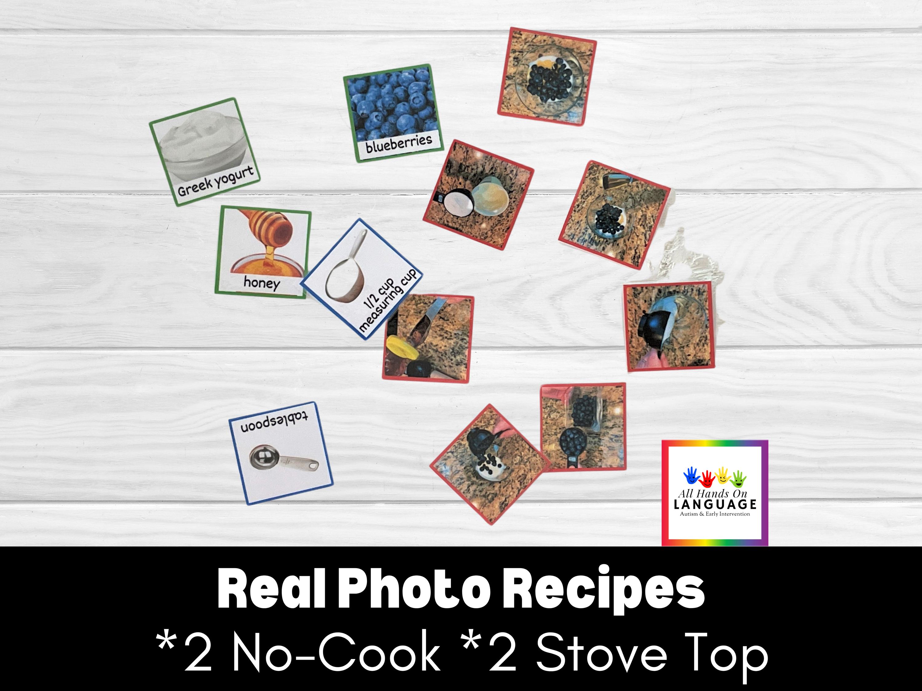Interactive Cookbook: Autism Life Skills, 4 Simple Recipes (PDF ...