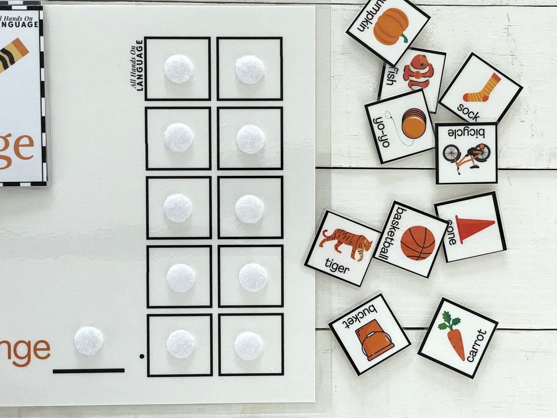 I See ORANGE... Interactive Book and Sentence Formulation Activity ...