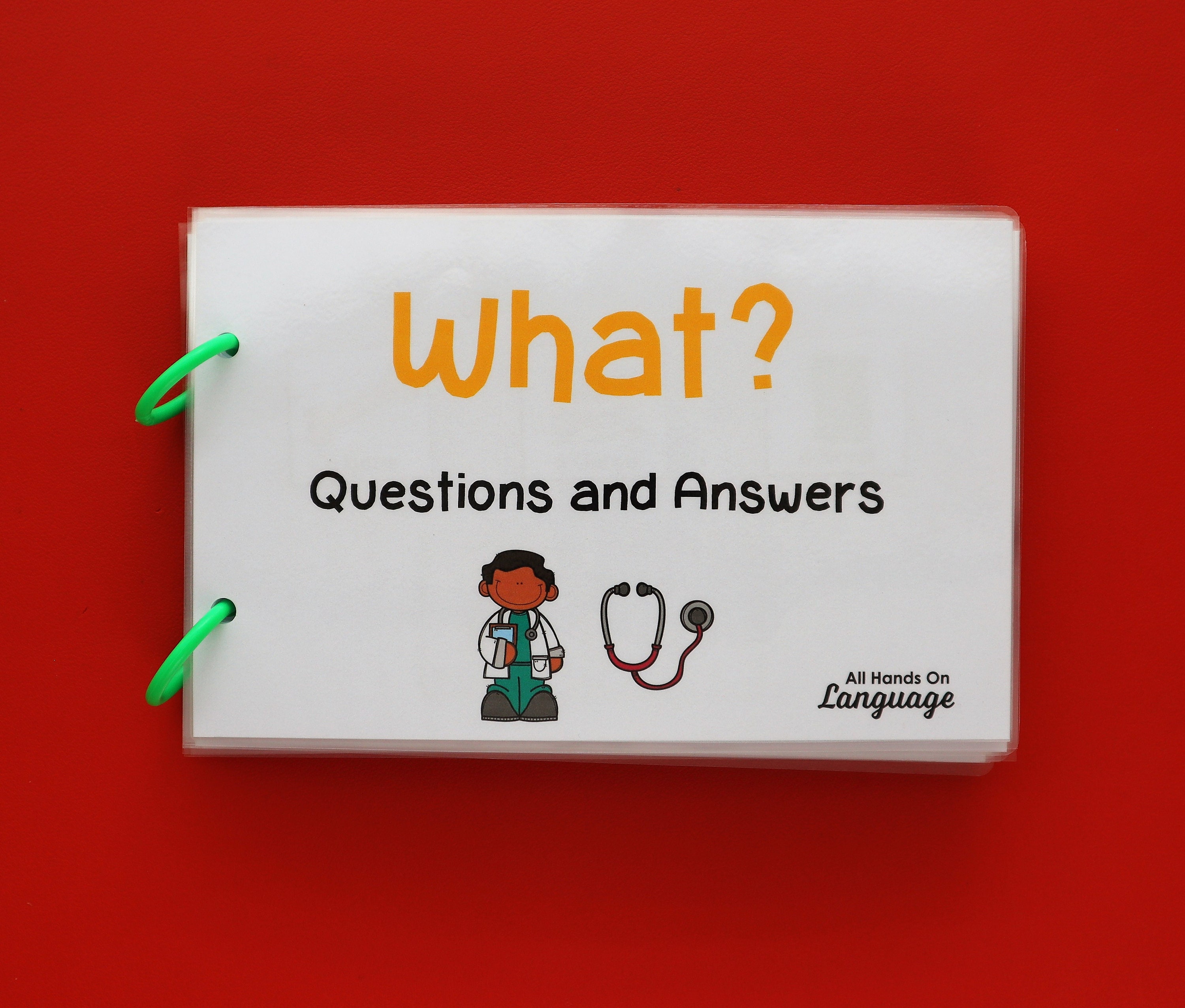 What Interactive Book Of Questions Multiple Choice Answers Etsy