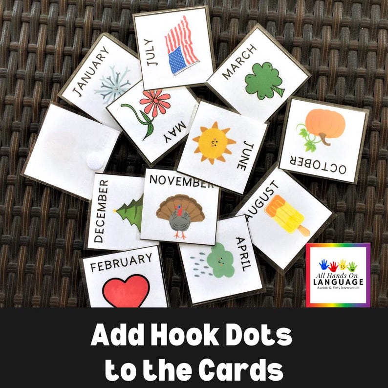 Months of the Year Matching Activity: Preschool Printable (PDF) - Etsy
