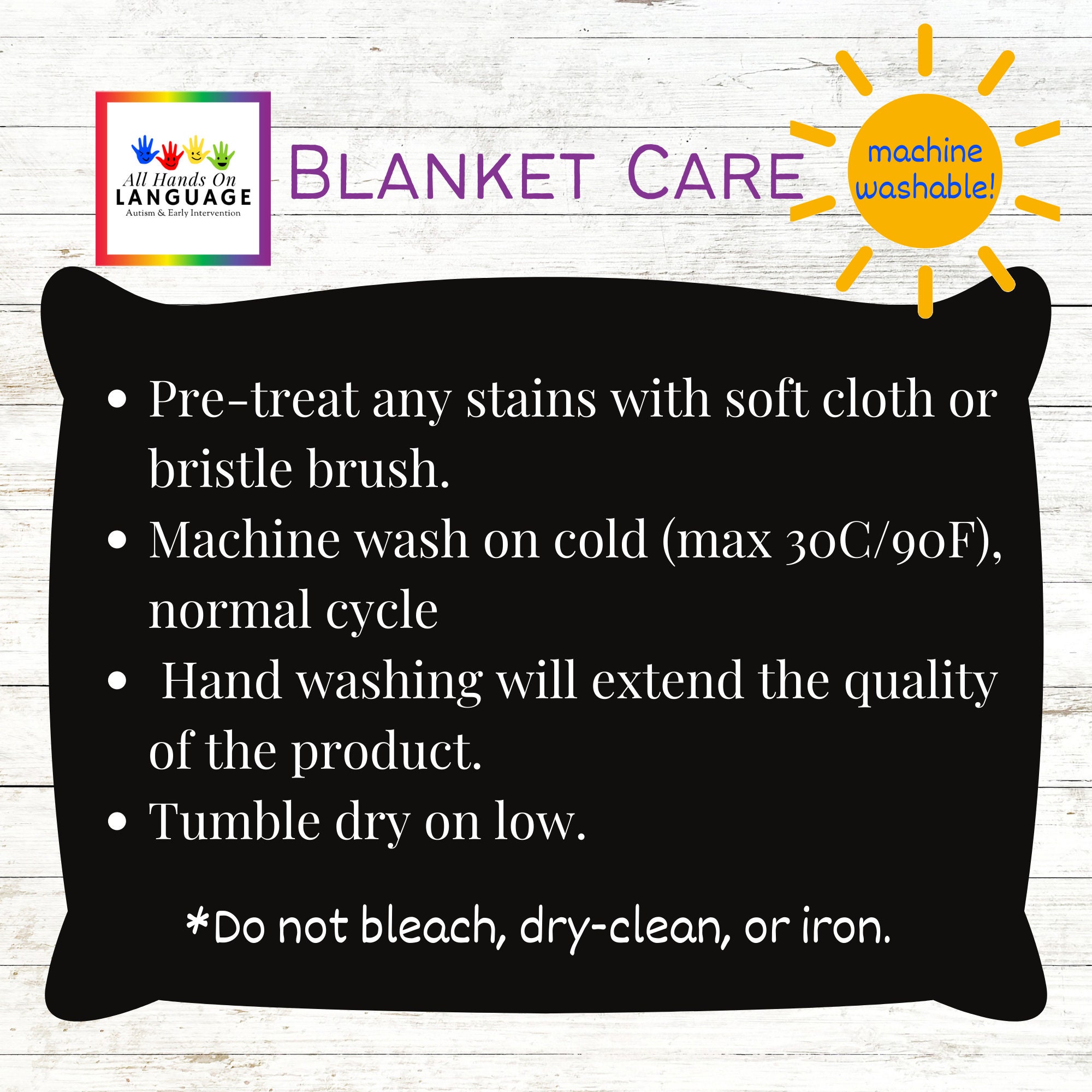 Communication Board Blanket Let's Talk 139 Messages on a Etsy