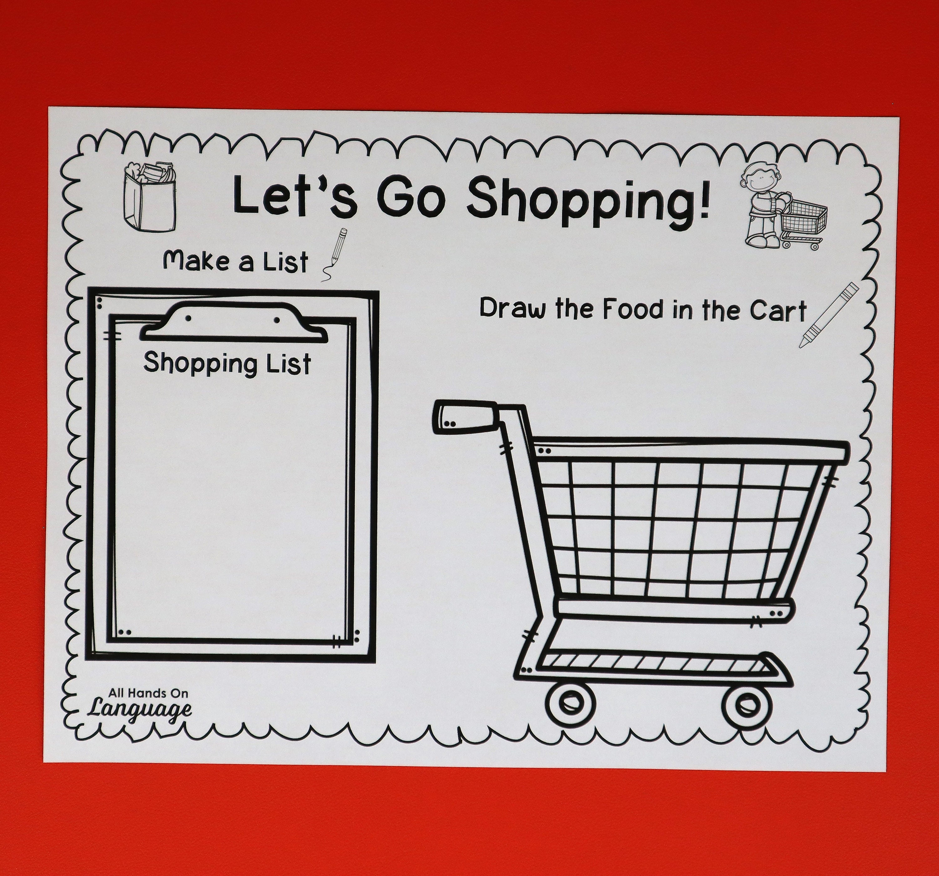 let's go shopping essay