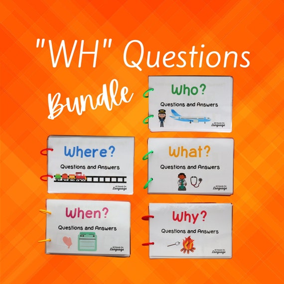 bundle of 5 wh comprehension books who where when what etsy australia