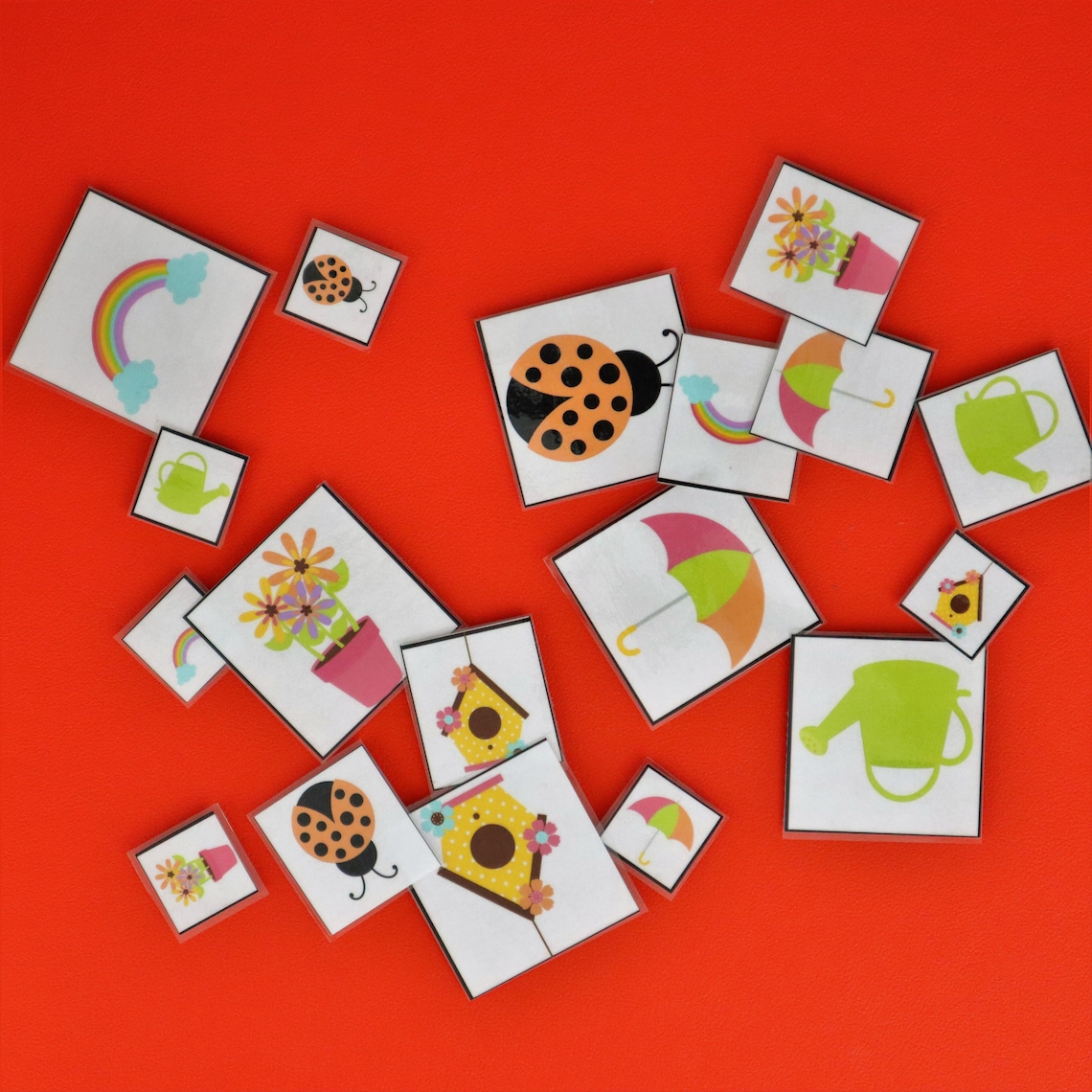 Spring Size Sort Activity Small Medium Big Spring Themed Etsy