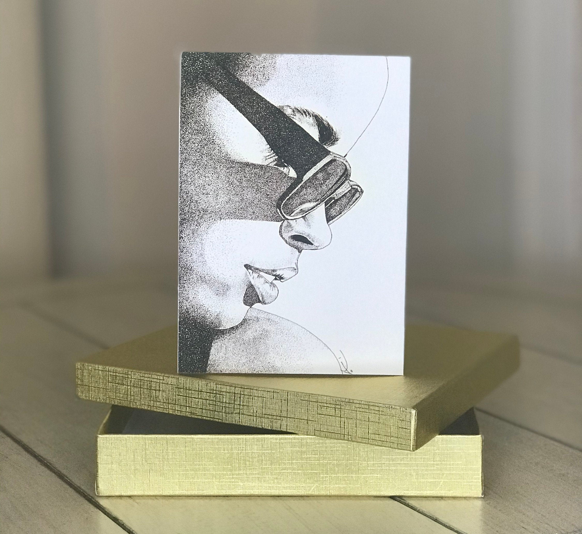 Portrait Notecards Art Notecards and Pocket Notecards Etsy UK