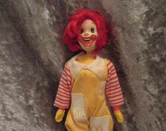 old ronald mcdonald doll
