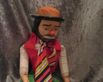 emmett kelly doll 1950's