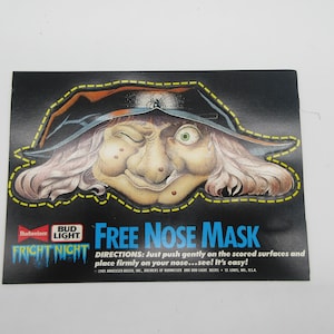 Halloween nose mask