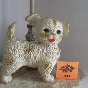 Vintage Rubber Squeaky Toy Dog