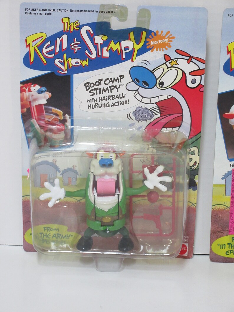 Ren& Stimpy Army Episode Etsy