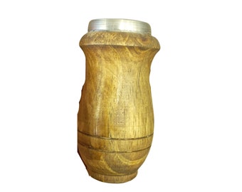 Wood Mate Cup Wooden Mate Gourd I Yerba Mate Cup , Mate tea cup , mate mug | كأس متة