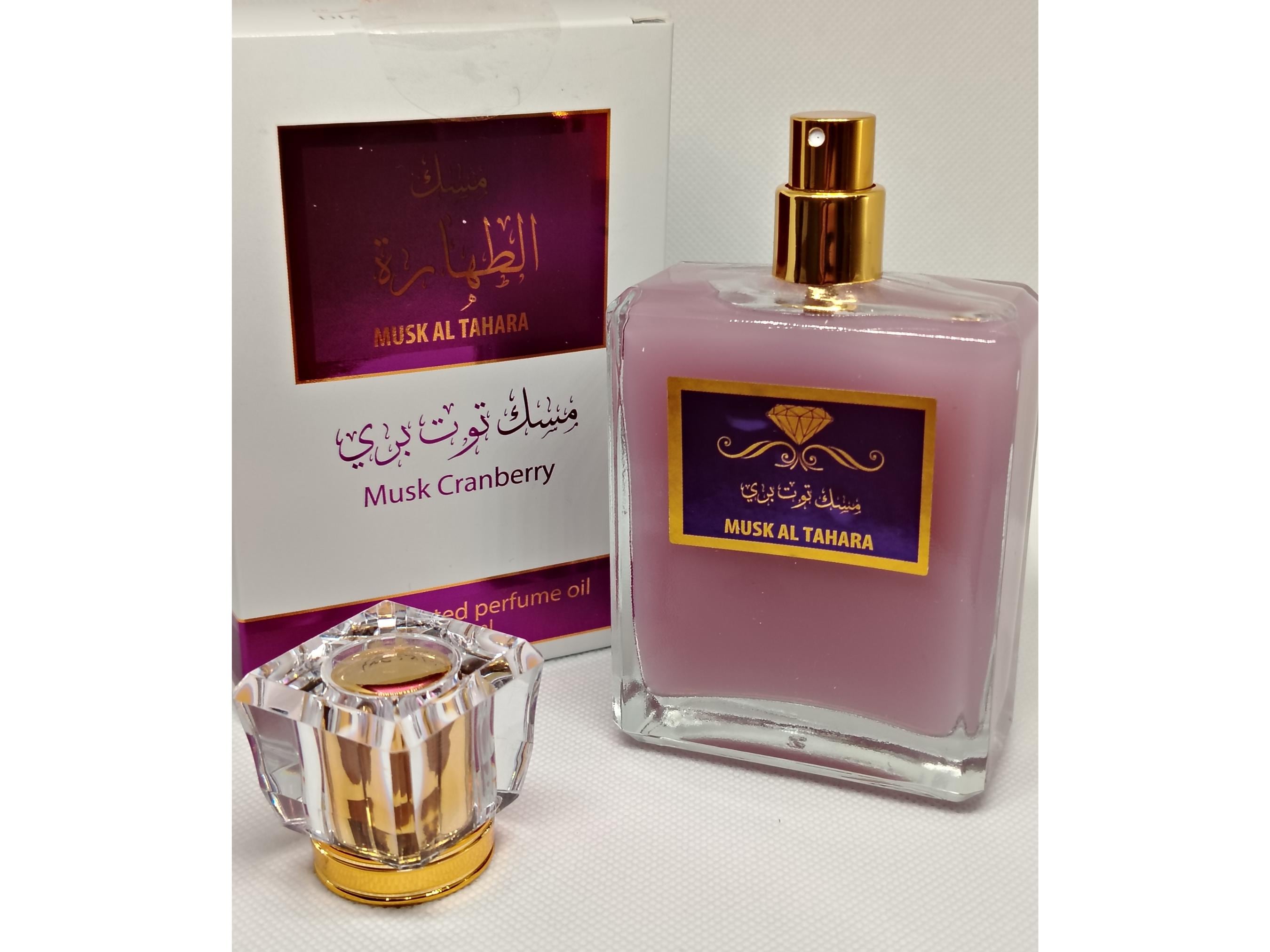 Musk Al Tahara 100ml Cranberry Musk Oil High Quality Arabic Misk Perfume مسك الطهارة