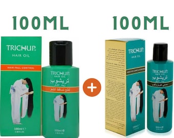 1X Trichup Healthy, Long & Strong Hair Oil + 1X Hair fall control oil (100+100)ml | زيت تريشوب صحي طويل وقوي