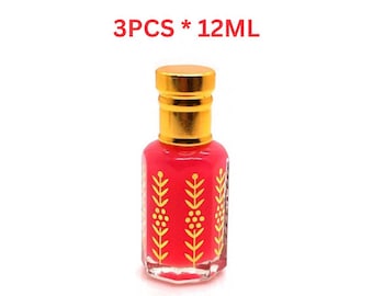 3PCS Musk Al Tahara 12ml Pomegranate Musk Oil High Quality Thick Arabic Misk Perfume Oil مسك الطهارة رمان