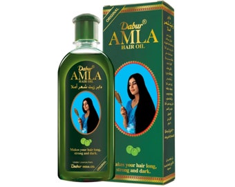 DABUR AMLA Aceite Capilar Original (100.200.300)ML. Hace que tu cabello sea largo, fuerte y oscuro / زيت شعر املا