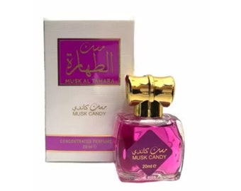 AlAQEEQ Musk AL Tahara Candy Concentrated Perfume oil 20ml | مسك الكاندي