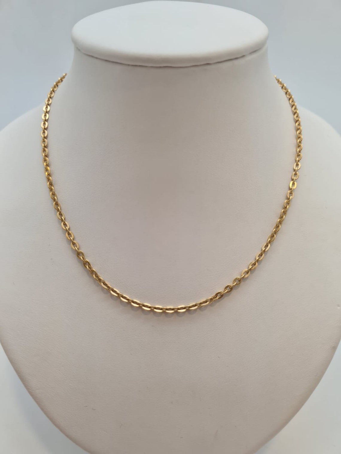 18 carat yellow gold chain 6.11 grams 40 cm Etsy