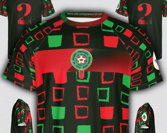 Maillot du Maroc limited edition (Morocco jersey soccer)