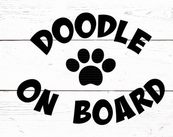 Goldendoodle SVG - Doodle SVG - Doodle Dog SVG - Doodle Lover Svg - Digital Download - Cricut Cut File