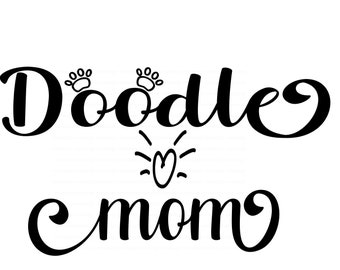Goldendoodle SVG - Doodle Mom SVG - Goldendoodle Mom SVG - Dog Mom Svg - Doodle Svg - Cricut cut file - Digital Download